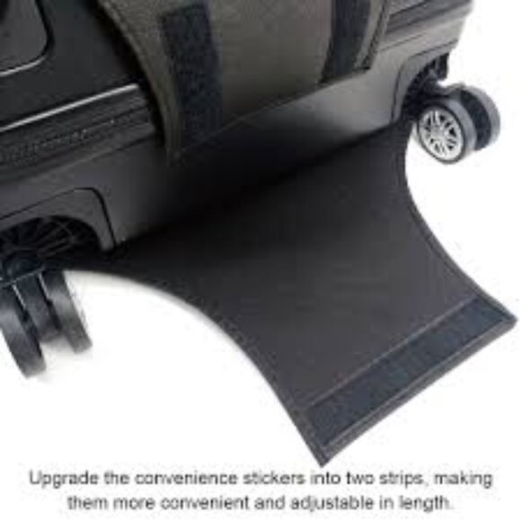 Luggage Protector / Suitcase Cover / Slip-On / NWT - Black - Various Sizes - Picture 5 of 9